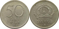 SWEDEN 50 ÖRE GUSTAV V. (1907-1950) -