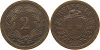 SCHWEIZ 2 RAPPEN -