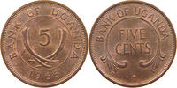 UGANDA 5 CENTS -