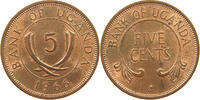 UGANDA 5 CENTS -
