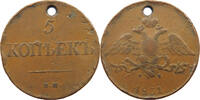 RUSSIA EMPIRE 5 KOPEKS NIKOLAUS I. (1825-1855) -