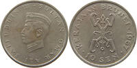 BRUNEI 10 SEN OMAR ALI SAIFUDDIEN III (1950-1967) -