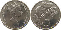 COOK ISLANDS 5 CENTS 1992 ELIZABETH II. (1952-2022) VZ 8,00 EUR  plus 5,99 EUR verzending