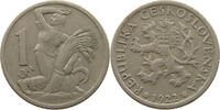 CZECHOSLOVAKIA 1 KORUNA -
