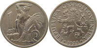 CZECHOSLOVAKIA 1 KORUNA -