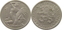 CZECHOSLOVAKIA 1 KORUNA -