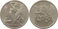 CZECHOSLOVAKIA 1 KORUNA -