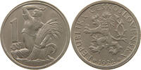 CZECHOSLOVAKIA 1 KORUNA -