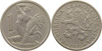 CZECHOSLOVAKIA 1 KORUNA -