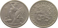 CZECHOSLOVAKIA 1 KORUNA -