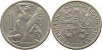 CZECHOSLOVAKIA 1 KORUNA -