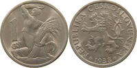 CZECHOSLOVAKIA 1 KORUNA -