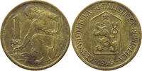 CZECHOSLOVAKIA 1 KORUNA -