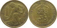 CZECHOSLOVAKIA 1 KORUNA -