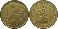 CZECHOSLOVAKIA 1 KORUNA -