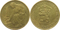 CZECHOSLOVAKIA 1 KORUNA -