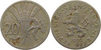 CZECHOSLOVAKIA 20 HALERU -