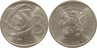 CZECHOSLOVAKIA 3 KORUNY -