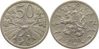 CZECHOSLOVAKIA 50 HALERU -
