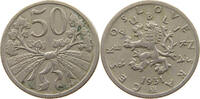 CZECHOSLOVAKIA 50 HALERU -