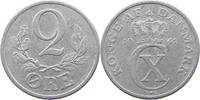 DENMARK 2 ÖRE CHRISTIAN X. (1912-1947) -