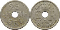 DENMARK 25 ÖRE CHRISTIAN X. (1912-1947) -