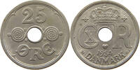 DENMARK 25 ÖRE CHRISTIAN X. (1912-1947) -