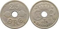 DENMARK 25 ÖRE CHRISTIAN X. (1912-1947) -