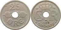 DENMARK 25 ÖRE CHRISTIAN X. (1912-1947) -