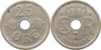 DENMARK 25 ÖRE CHRISTIAN X. (1912-1947) -