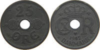 DENMARK 25 ÖRE CHRISTIAN X. (1912-1947) -