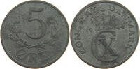 DENMARK 5 ÖRE CHRISTIAN X. (1912-1947) -