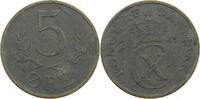DENMARK 5 ÖRE CHRISTIAN X. (1912-1947) -