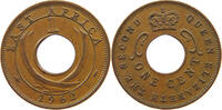 EAST AFRICA 1 CENT ELIZABETH II. (1952-2022) -