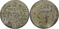 MECKLENBURG SCHWERIN 1 SCHILLING Friedrich 1756-1785 -
