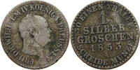 BRANDENBURG PREUßEN 1 SILBERGROSCHEN Friedrich Wilhelm IV. 1840-1861 -