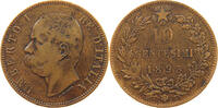 ITALY 10 CENTESIMI UMBERTO I. (1878-1900) BI -