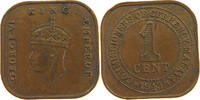 MALAYA 1 CENT GEORGE VI. (1936-1952) -