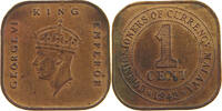 MALAYA 1 CENT GEORGE VI. (1936-1952) -
