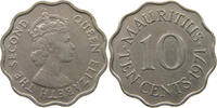 MAURITIUS 10 CENTS ELIZABETH II. (1952-2022) -