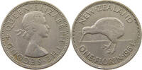 NEW ZEALAND FLORIN ELIZABETH II. (1952-2022) -