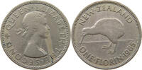 NEW ZEALAND FLORIN ELIZABETH II. (1952-2022) -