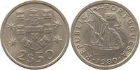 PORTUGAL 2 1/2 ESCUDOS -