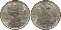 PORTUGAL 2 1/2 ESCUDOS -