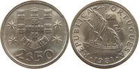 PORTUGAL 2 1/2 ESCUDOS -