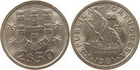 PORTUGAL 2 1/2 ESCUDOS -