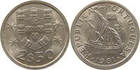 PORTUGAL 2 1/2 ESCUDOS -