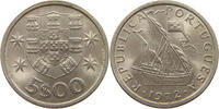 PORTUGAL 5 ESCUDOS -