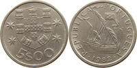 PORTUGAL 5 ESCUDOS -
