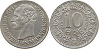 DENMARK 10 ÖRE FREDERIK VIII. (1906-1912) -